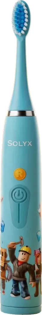 Звуковая зубная щётка Solyx Kids с принтом «Роблокс»